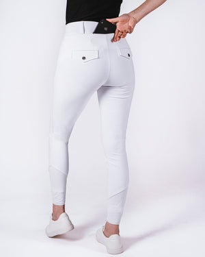 Fager Olivia Competition Breeches White - Horse Bit Emporium