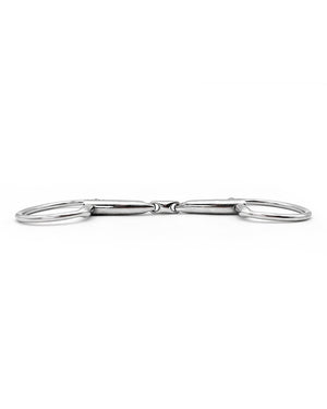 Fager Penny Stainless Steel Fixed Rings - Horse Bit Emporium