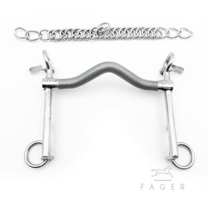 Fager Philip Sweet Iron Weymouth - Horse Bit Emporium