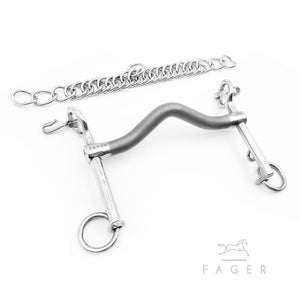 Fager Philip Sweet Iron Weymouth - Horse Bit Emporium