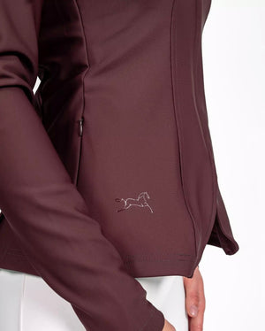 Fager Rebecca Competition Jacket Burgundy - Horse Bit Emporium