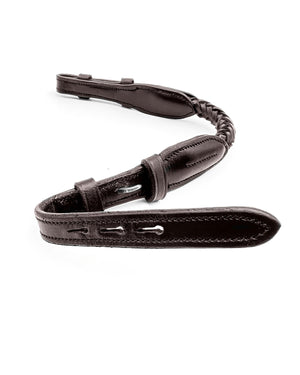 Fager Richard Leather Noseband for Combination Bit - Horse Bit Emporium