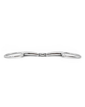 Fager Rune Stainless Steel Fixed Rings - Horse Bit Emporium