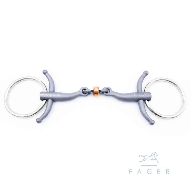 Fager Sally Titanium Baby Fulmer - Horse Bit Emporium