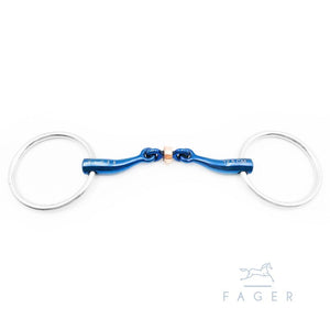 Fager Sally Titanium Loose Rings - Horse Bit Emporium