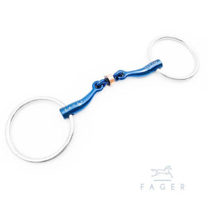 Fager Sally Titanium Loose Rings - Horse Bit Emporium