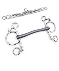 Fager Sara Titanium Baby Pelham - Horse Bit Emporium