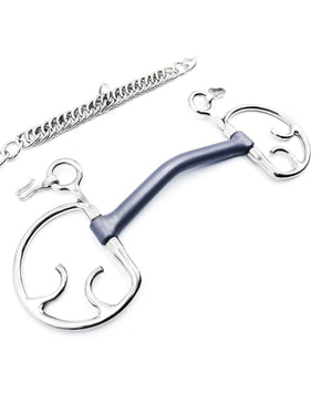 Fager Sara Titanium Kimblehook - Horse Bit Emporium