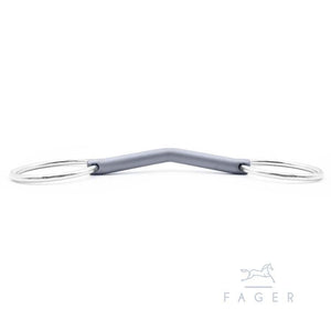 Fager Sara Titanium Loose Ring - Horse Bit Emporium