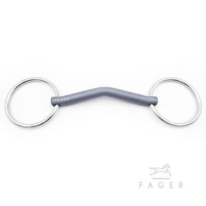 Fager Sara Titanium Loose Ring - Horse Bit Emporium