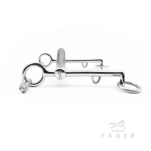 Fager Sebastian Sweet Iron Weymouth - Horse Bit Emporium