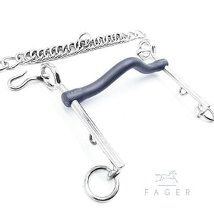 Fager Sofia Titanium Weymouth - Horse Bit Emporium