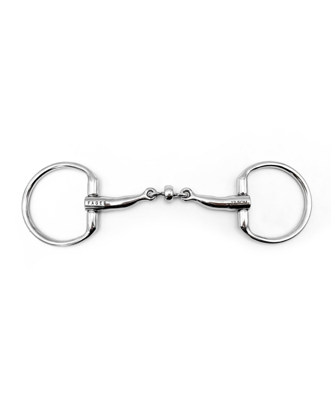 Fager Tanja Stainless Steel Fixed Rings - Horse Bit Emporium