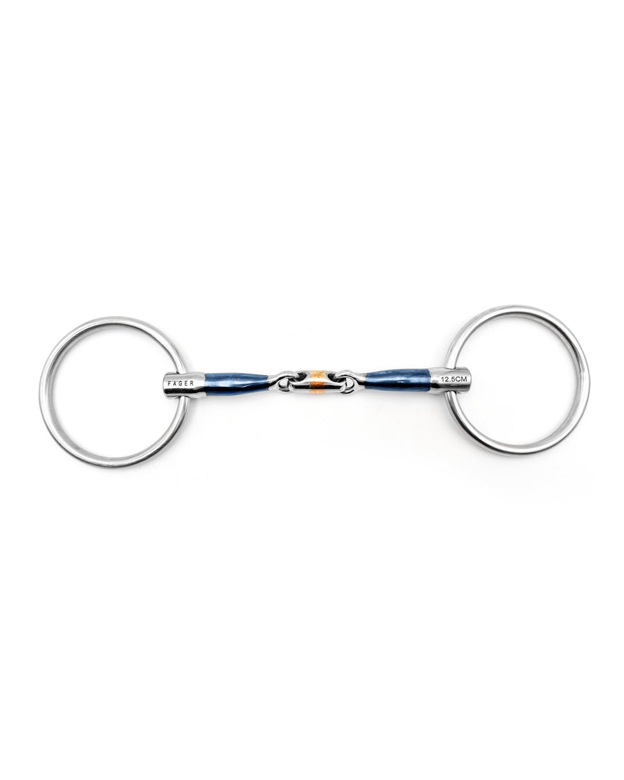 Fager Tim Sweet Iron Loose Ring - Horse Bit Emporium