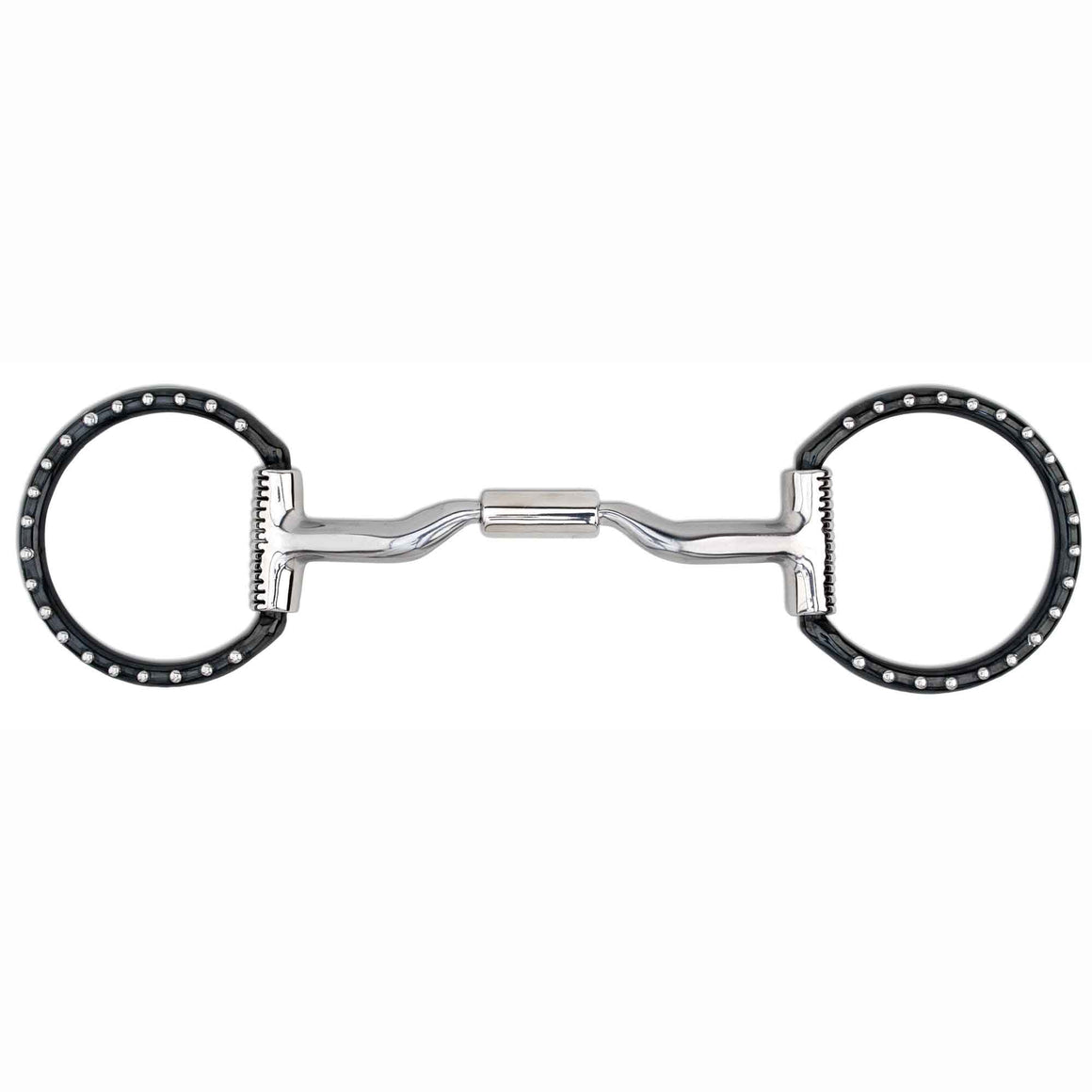 Myler Black Steel Western Dee Low Port Comfort Snaffle MB04 - Horse Bit Emporium