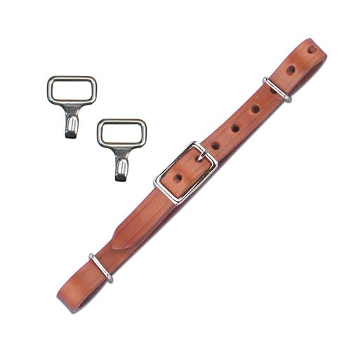 Myler Brown Leather Curb Kit - Horse Bit Emporium