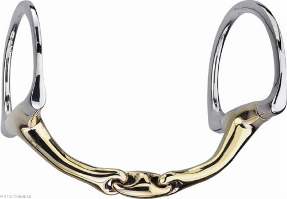 Sprenger Dynamic RS with Small Flat Rings Eggbutt 40244 - Horse Bit Emporium