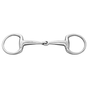 Sprenger Eggbutt Stainless Steel Single Joint 40376 - Horse Bit Emporium