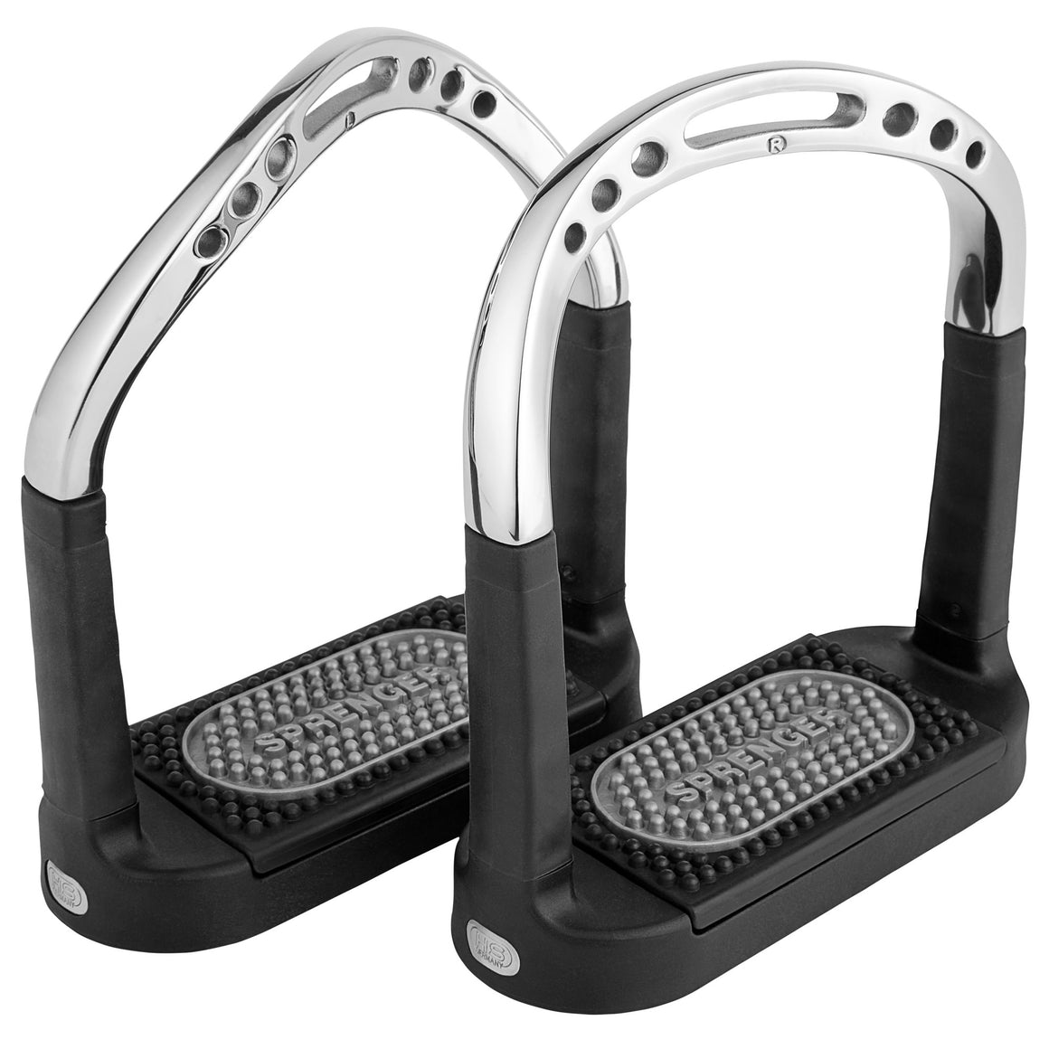 Sprenger Flexcite Rubber Grip Stirrups 44288 - Horse Bit Emporium