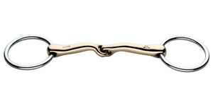 Sprenger KK Single Joint Curved Snaffle 40512 PREORDER - Horse Bit Emporium