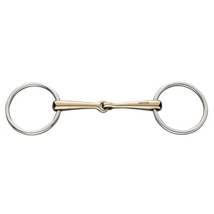 Sprenger Loose Ring Snaffle Single Joint 14mm 40556 - Horse Bit Emporium