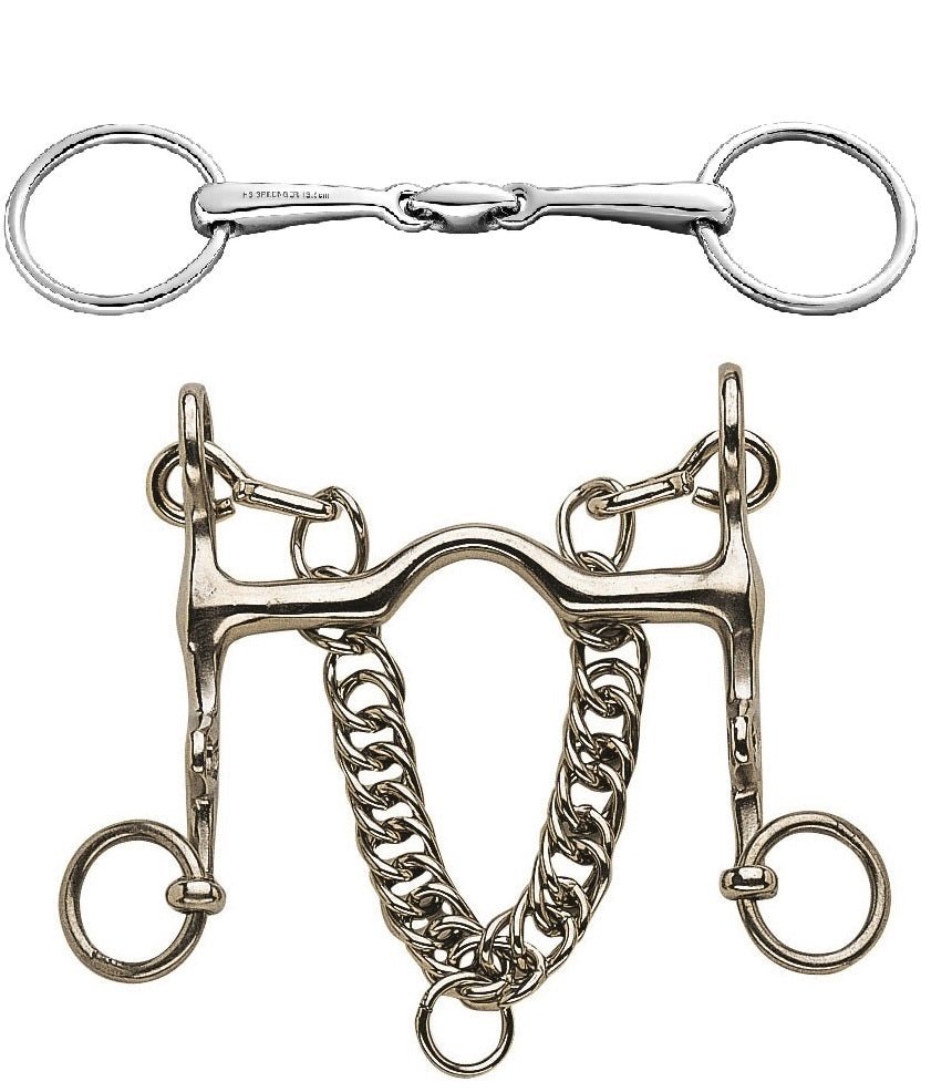 Sprenger Pony Double Joint Weymouth Set 4.5" - Horse Bit Emporium