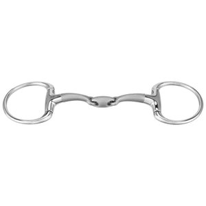 Sprenger SATINOX Eggbutt Double Jointed Bit 14mm 40374 - Horse Bit Emporium