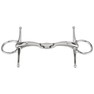 Sprenger SATINOX Full Cheek Double Joint Bit 41904 - Horse Bit Emporium