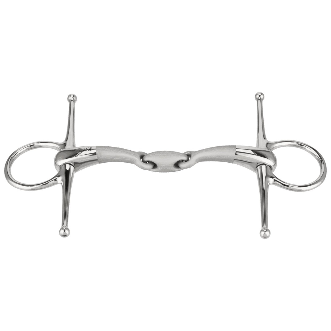 Sprenger SATINOX Full Cheek Double Joint Bit 41904 - Horse Bit Emporium