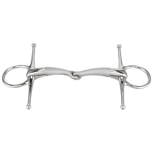 Sprenger SATINOX Full Cheek Single Joint Bit 41903 - Horse Bit Emporium