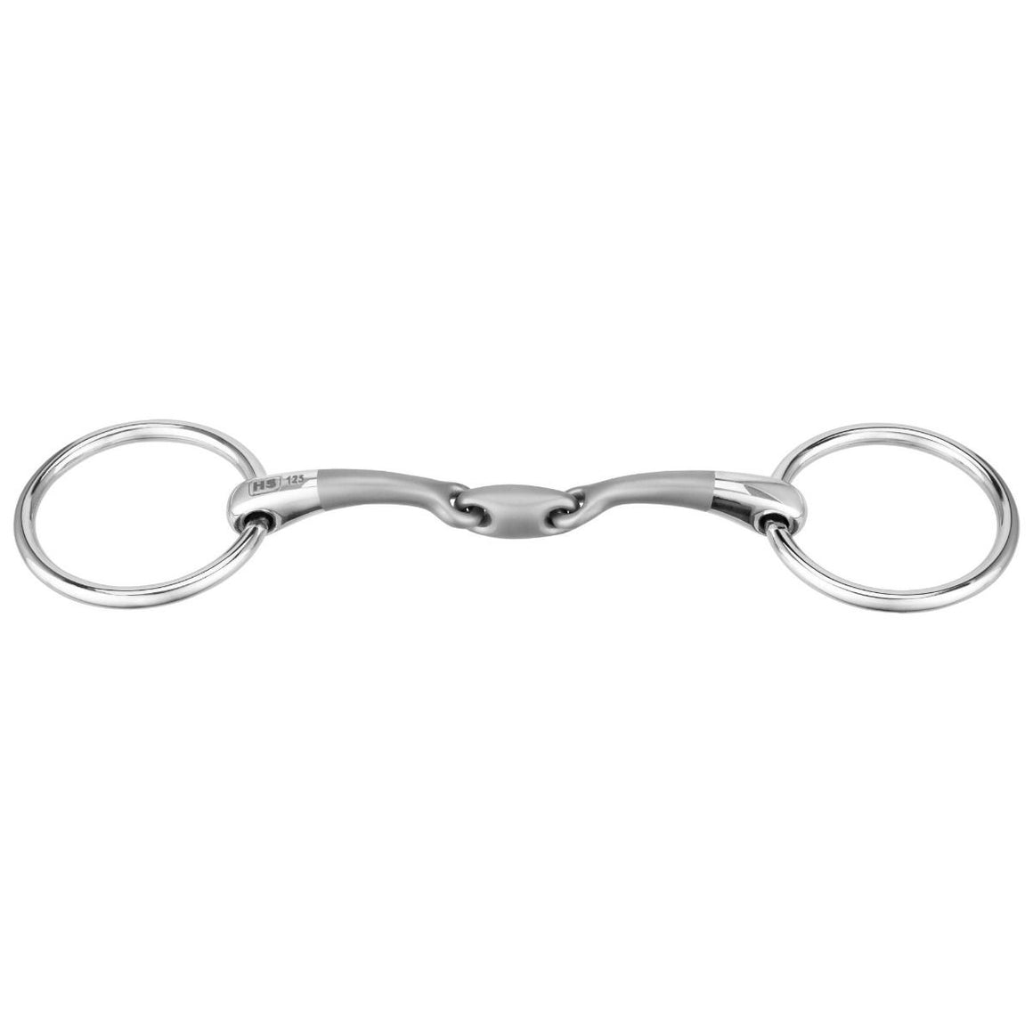 Sprenger SATINOX Loose Ring Bradoon Double Jointed 12mm 40262 - Horse Bit Emporium