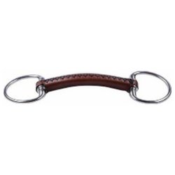 Trust Leather Eggbutt Snaffle - Horse Bit Emporium