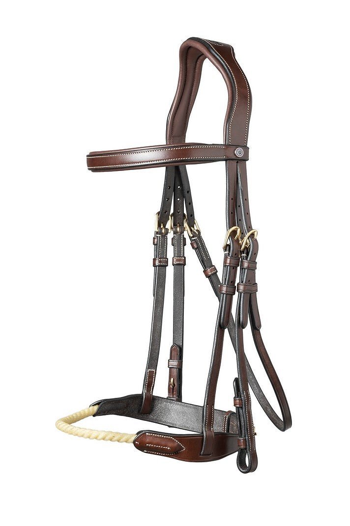 Trust St.Gallen Rope Noseband Bridle - Horse Bit Emporium