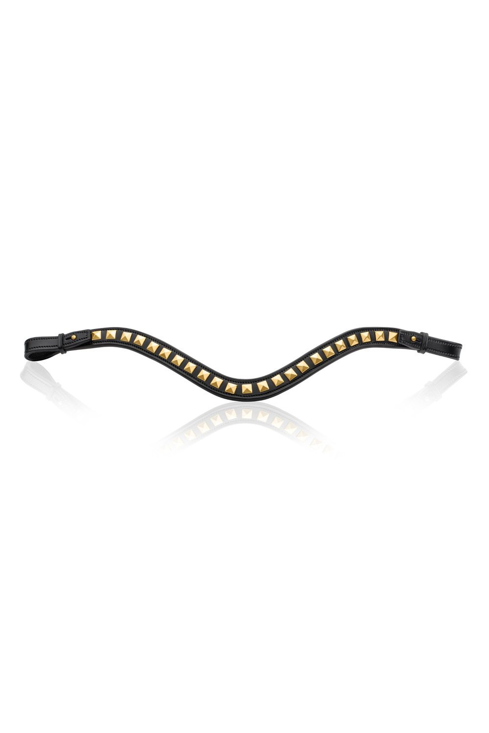 Utzon Browband with Pyramids - Horse Bit Emporium