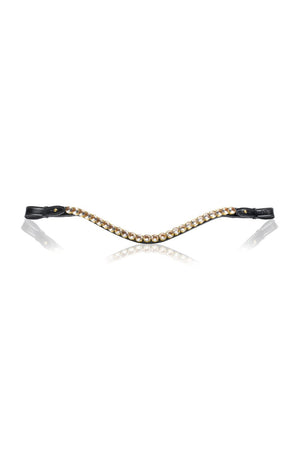 Utzon Empire Browband Golden Shadow - Horse Bit Emporium