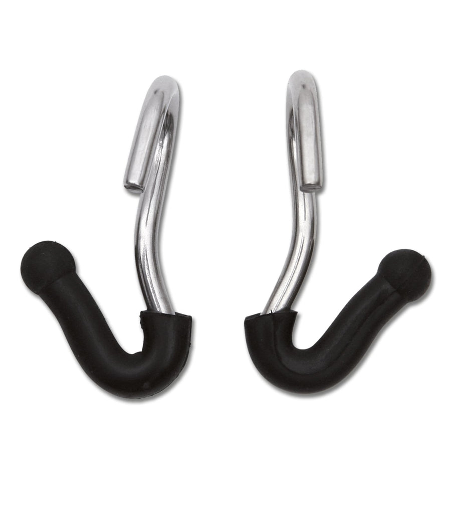 Waldhausen Curb Chain Hooks with Rubber - Horse Bit Emporium