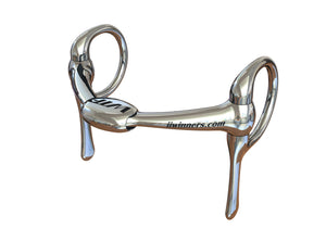 Winning Tongue Plate Half Cheek Bit - Horse Bit Emporium