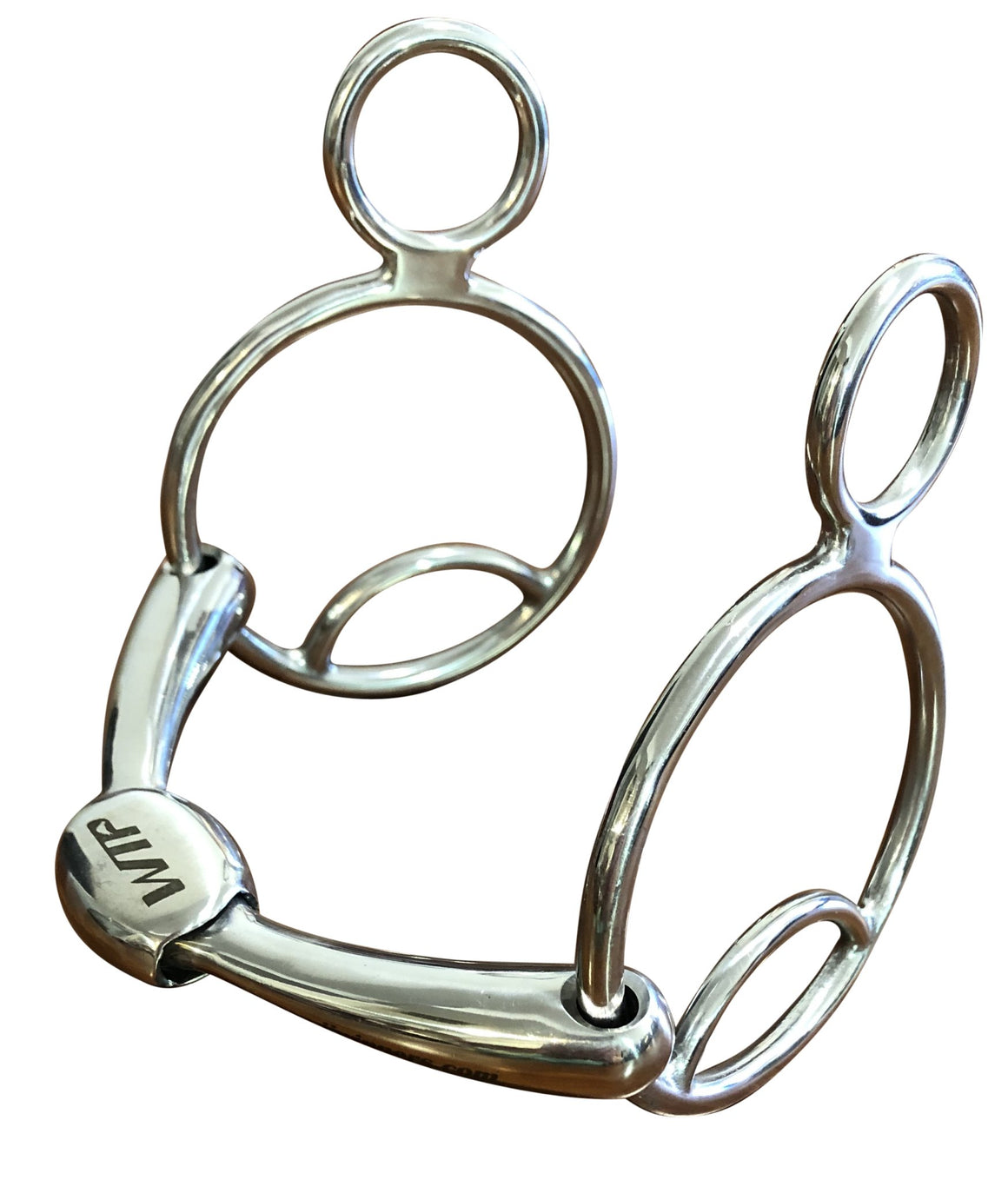 Winning Tongue Plate Loose Ring Bit with Brakes (Normal Plate) - Horse Bit Emporium