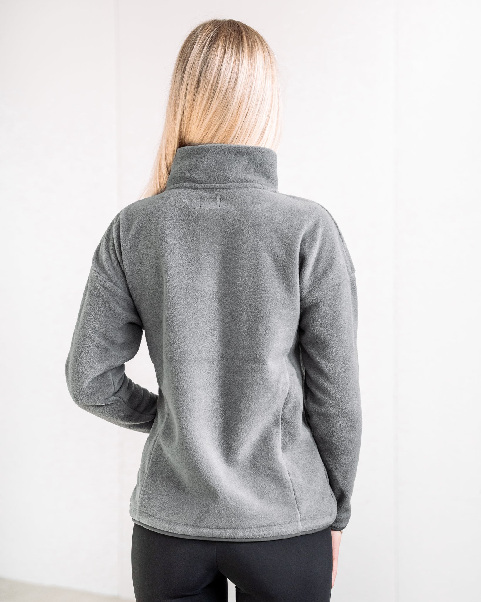 Fager Molly Half-zip fleece Grey