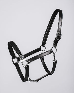 Fager Smart Leather Halter Black - Horse Bit Emporium